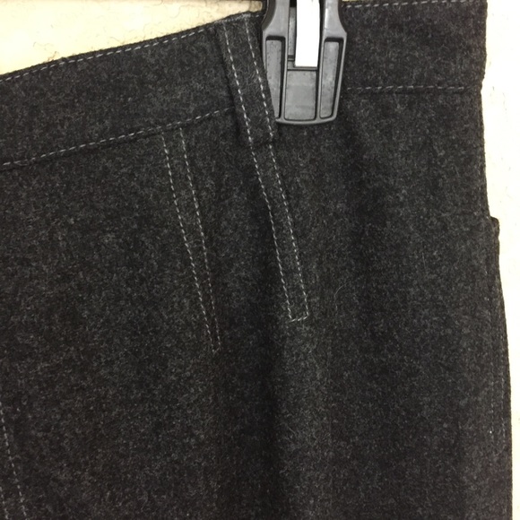 SALE
 J Crew Size 8 Wool Grey Dress Pant Slacks H35 - Picture 8 of 8